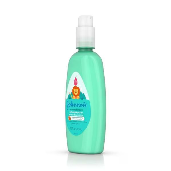 Johnson & Johnson No More Tangles Detangle Spray 10 oz. Bottle, PK24, Johnson & Johnson, Mfr#: 1117575